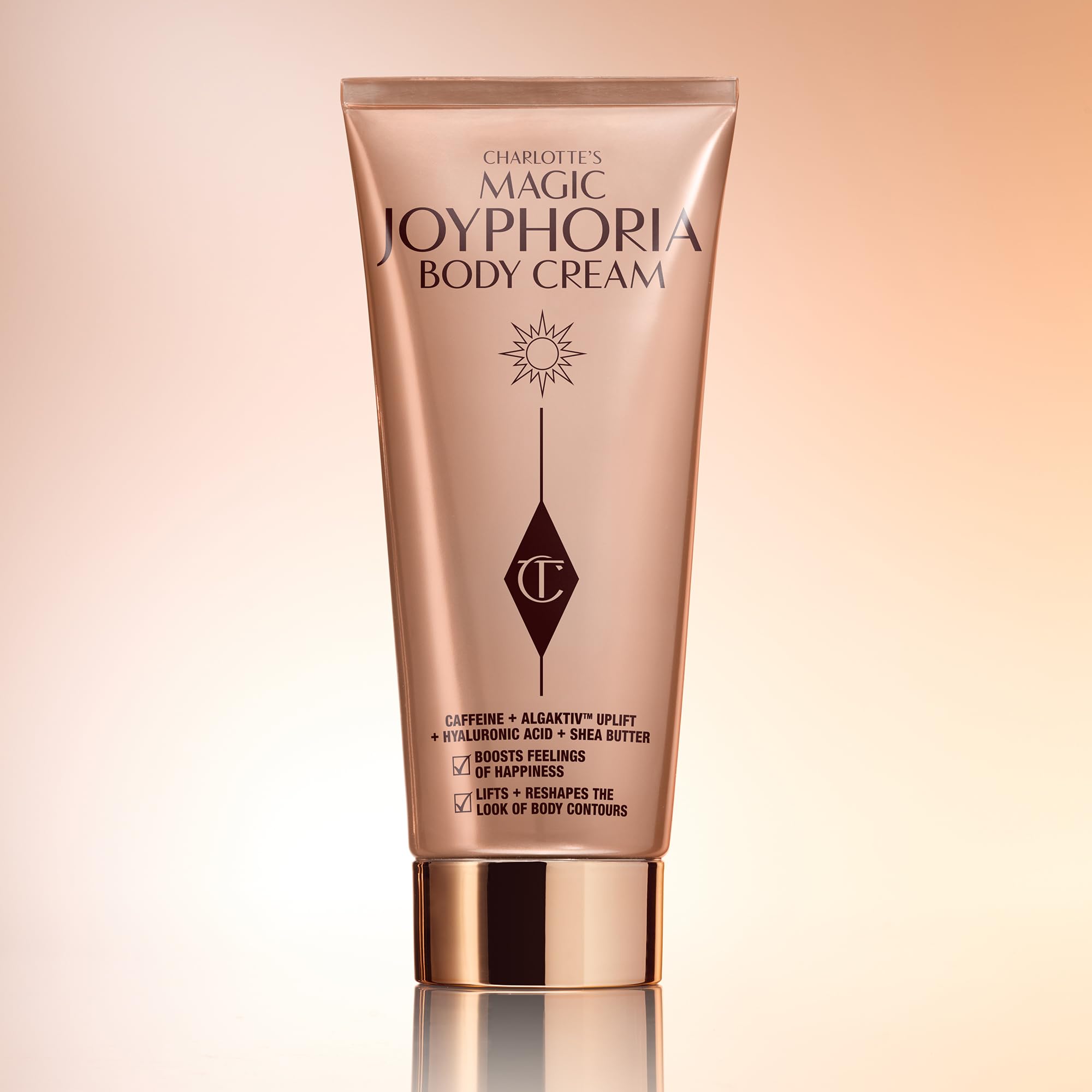 Charlotte Tilbury Magic Joyphoria Body Cream - Hydrating & Firming Body Lotion with a Warm, Floral & Vanilla Scent - Helps Reduce the Appearance of Cellulite (200ml)