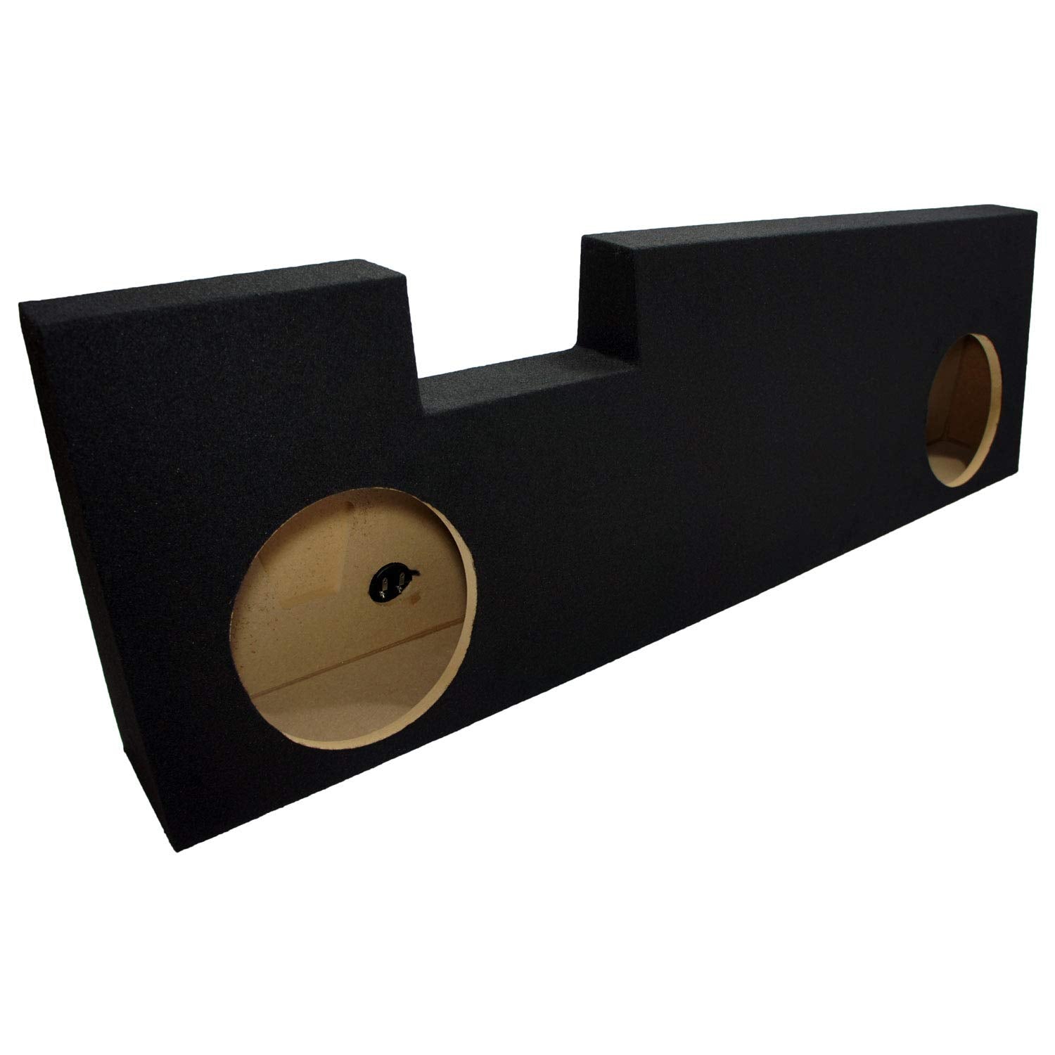 American Sound Connection Kicker Bundle Compatible with 2001-2014 Ford F250 43CVT104 Dual 10" Loaded Sub Box Enclosure
