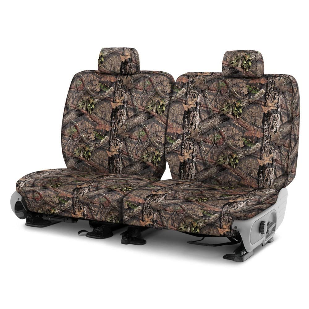 Covercraft Mossy Oak Camo Carhartt SeatSaver Custom Seat Covers | SSC7432CAMB | 2nd Row Bench Seat | Compatible with Select Dodge Ram Models, Break-Up Country