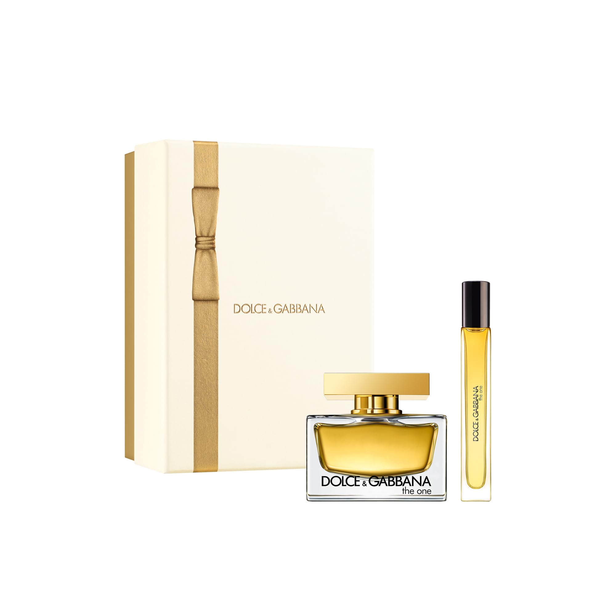 Dolce&Gabbana The One Gift Set for Women, Eau De Parfum Spray 75ml / fl.oz, Eau De Parfum Travel Size Spray 10ml / 0.33 fl.oz