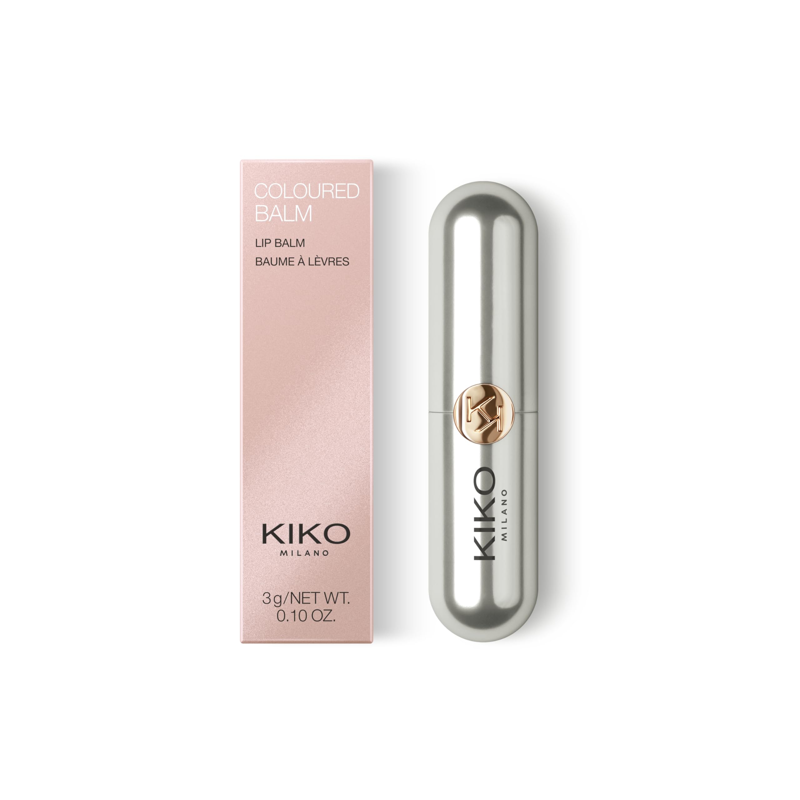 KIKO Milano Coloured Balm 02 | Coloured, Moisturizing Lip Balm With A Pleasant Fruity Aroma