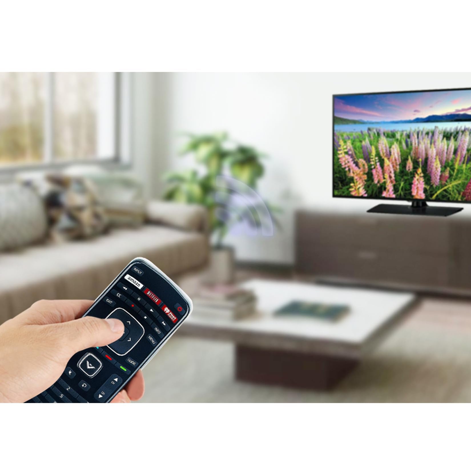 XRT112 Replacement Remote Control fit for Vizio Smart Internet LED TV with Netflix/iHeart APP Keys
