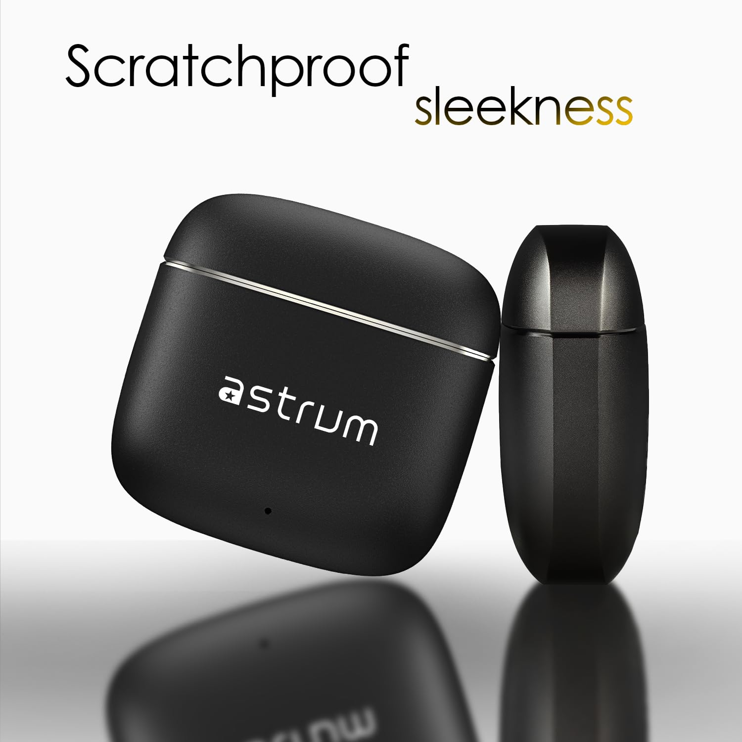 ASTRUM XZ PRO - True Wireless Earbuds, in-Ear Bluetooth Hybrid ANC, Touch Control, aptX Lossless Audio, LE Audio, Up to 30H Wireless Charging Case, 1-Year Limited Warranty, Support iPhone/Android