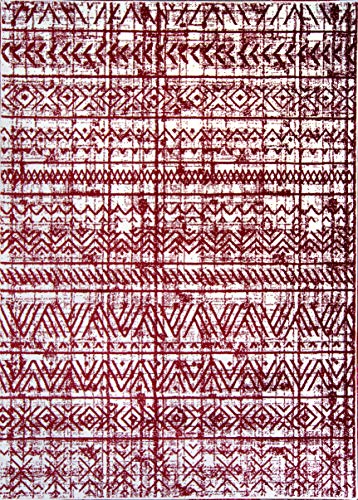 Rugshop Geometric Boho Perfect for high Traffic Areas of Your Living Room,Bedroom,Home Office,Kitchen Runner Rug 2' x 7' Multi