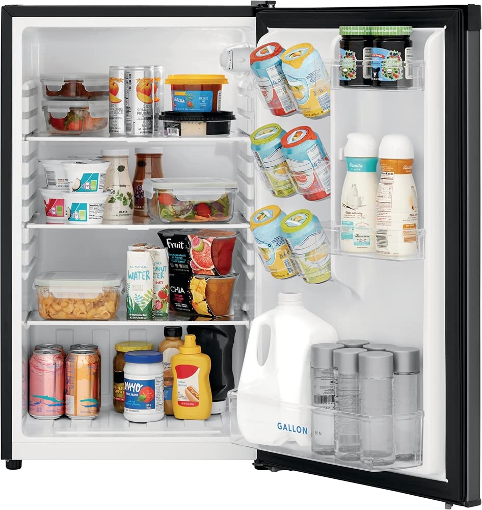 Frigidaire 4.4 Cu. Ft. Compact Refrigerator Black Stainless Steel