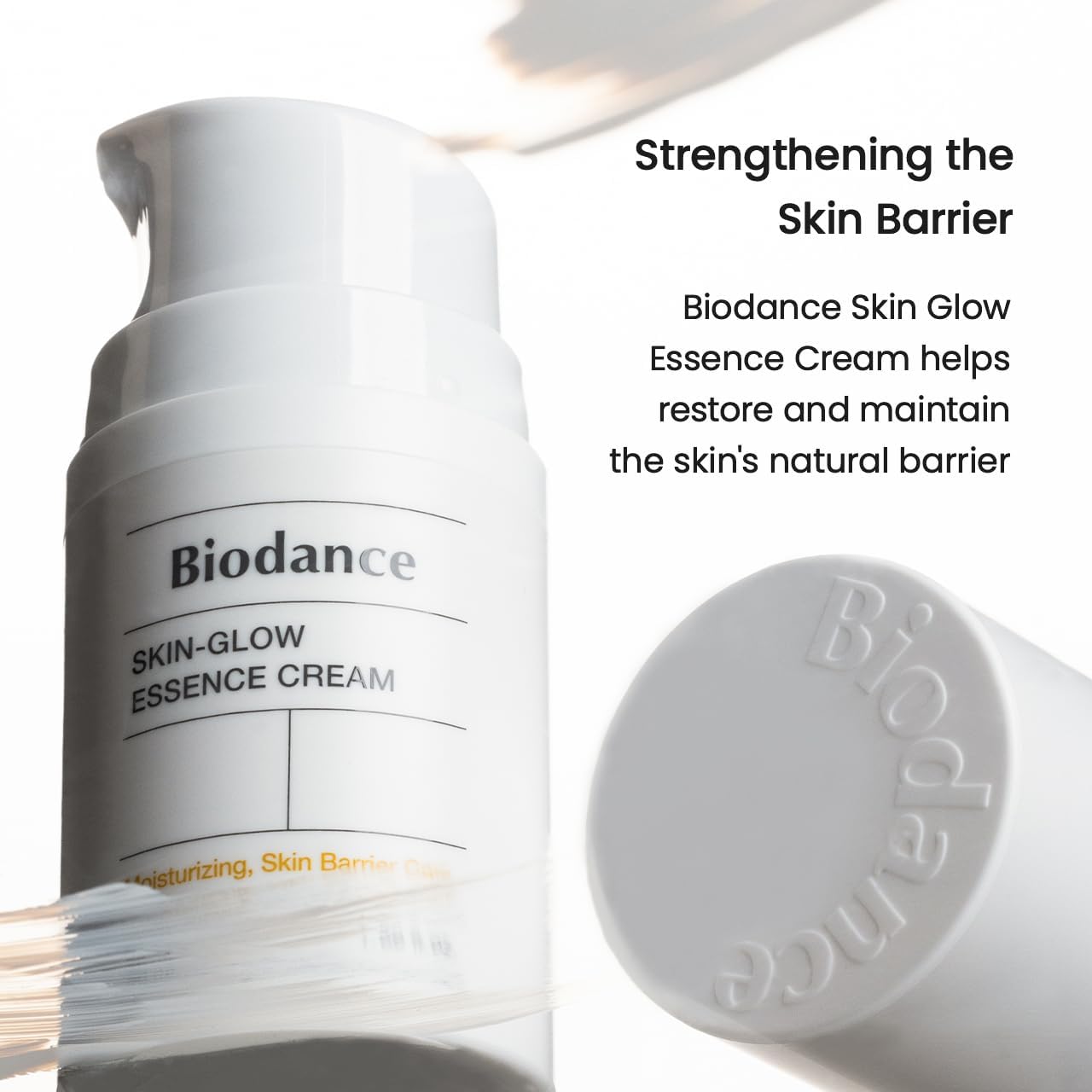 BIODANCE Skin-Glow Essence Cream, Moisturizing, Hydrating, Anti-Aging, Daily Facial Moisturizer with Hyaluronic Acid, Ceramide, Korean Skin Care | 1.69 fl.oz, 50ml