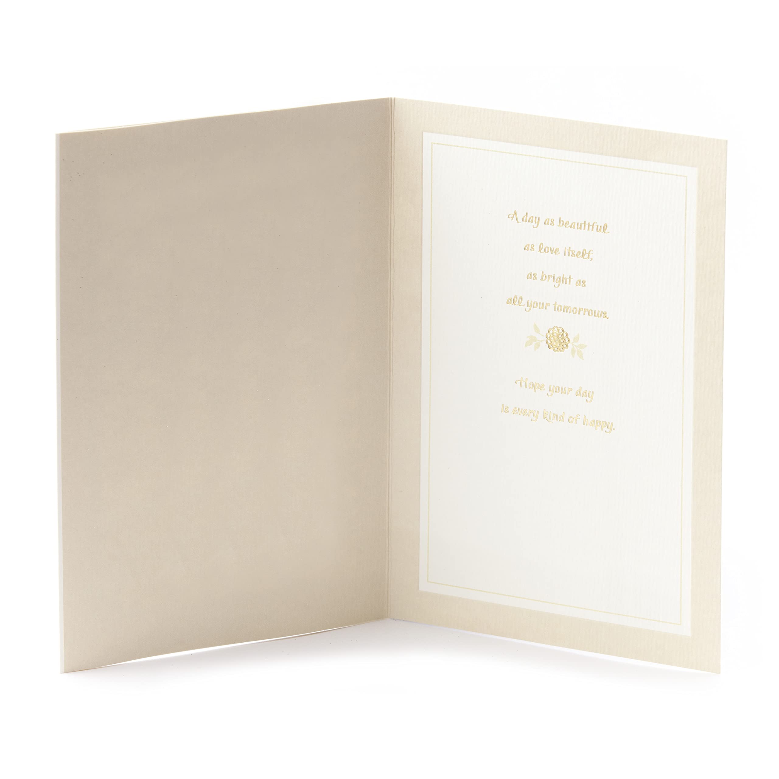 Hallmark Wedding Card (Mr. & Mrs.)