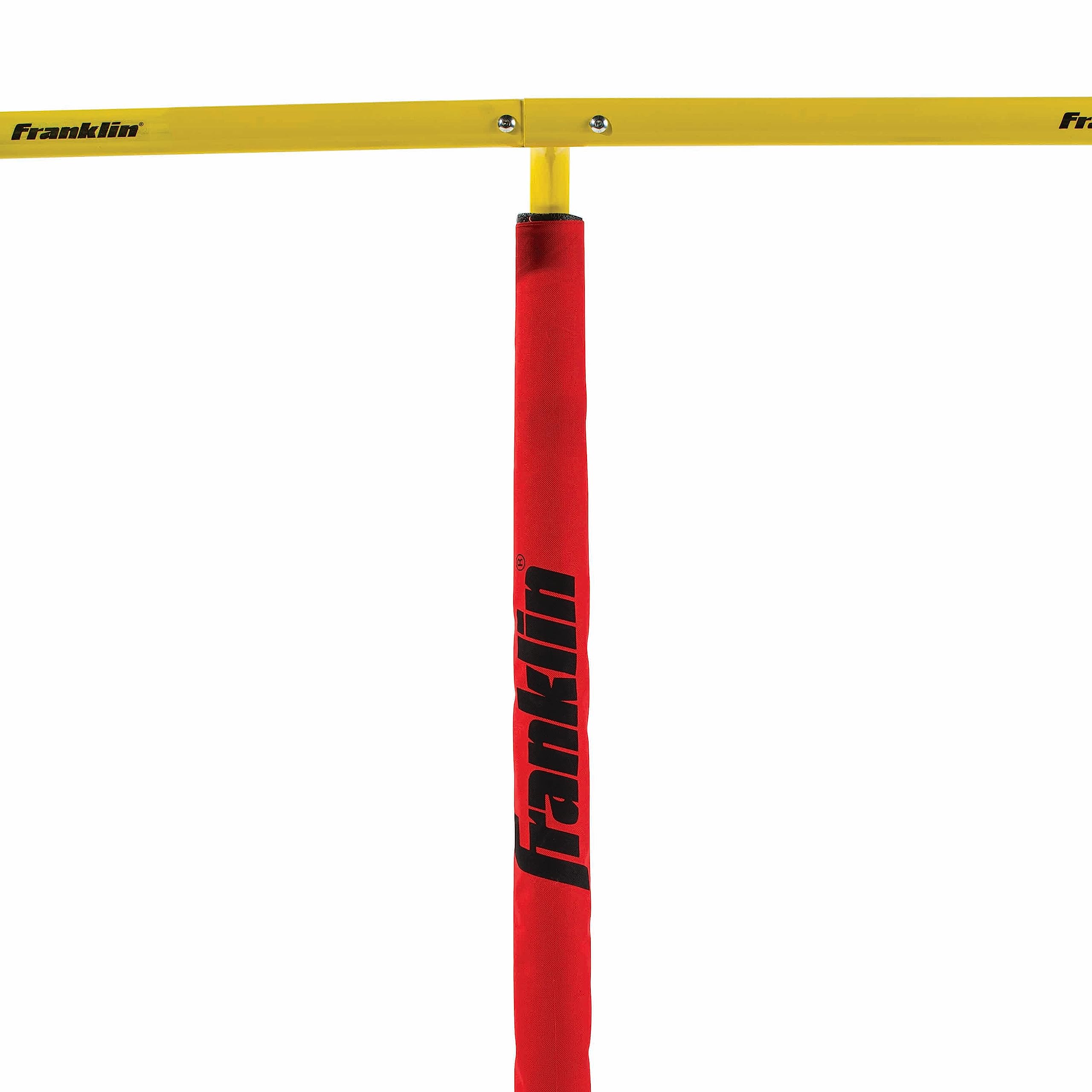 Franklin Sports Authentic Youth Steel Football Goal Post - Metal Field Goalpost for Kids - Backyard Field Goal Kicking Toy - Portable Set - 8.5' x 5.5'