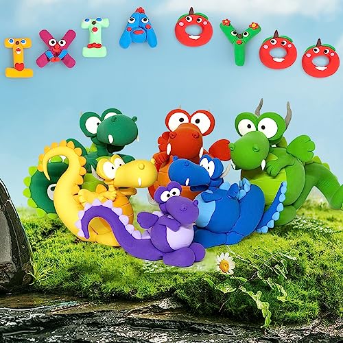 Ixiaoyoo Air Dry Clay, 100 Colors Modelling Clay for Kids, DIY Molding Magic Clay for with Tools, Soft & Non-Sticky, Toys Gifts for Age 3 4 5 6 7 8+ Years Old Boys Girls Kids