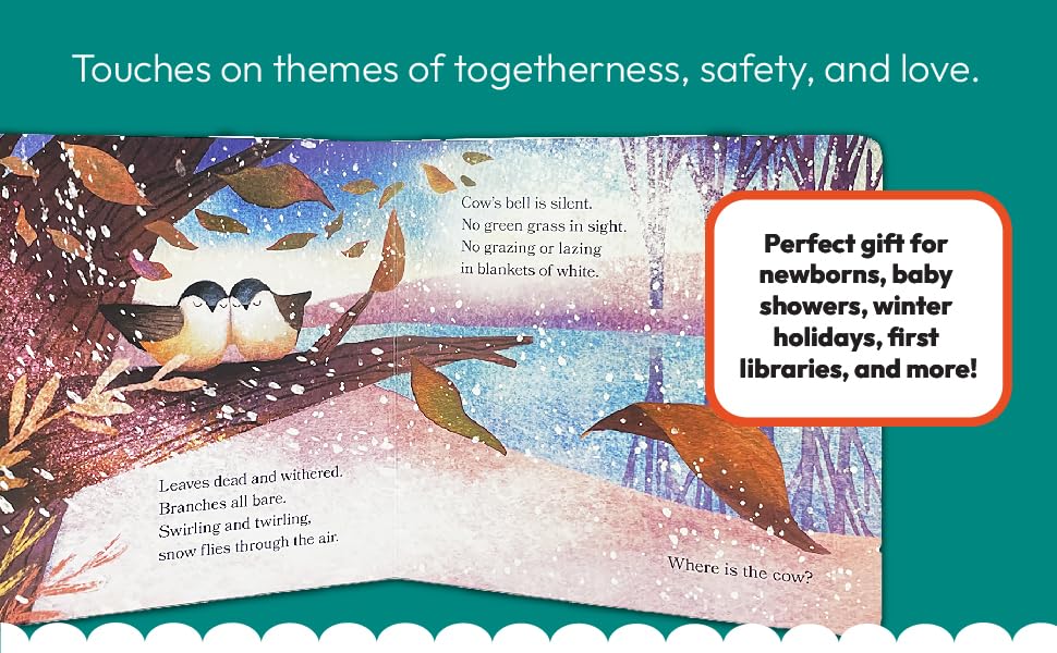 Barn in Winter: Safe and Warm on the Farm - A Beautiful Story of Togetherness, Safety and Love (Barn Seasonal Series)