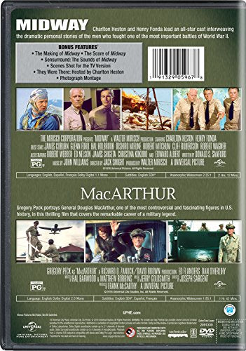 Midway / MacArthur Double Feature [DVD]