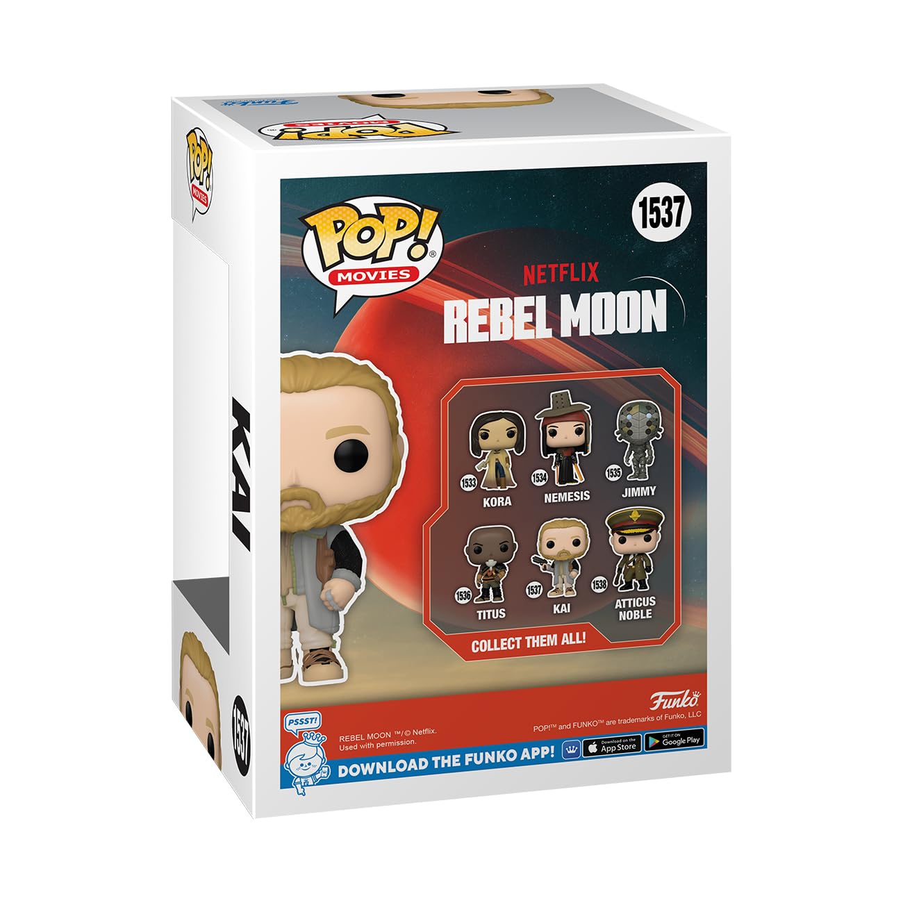 Funko Pop! Movies: Netflix - Rebel Moon, Kai