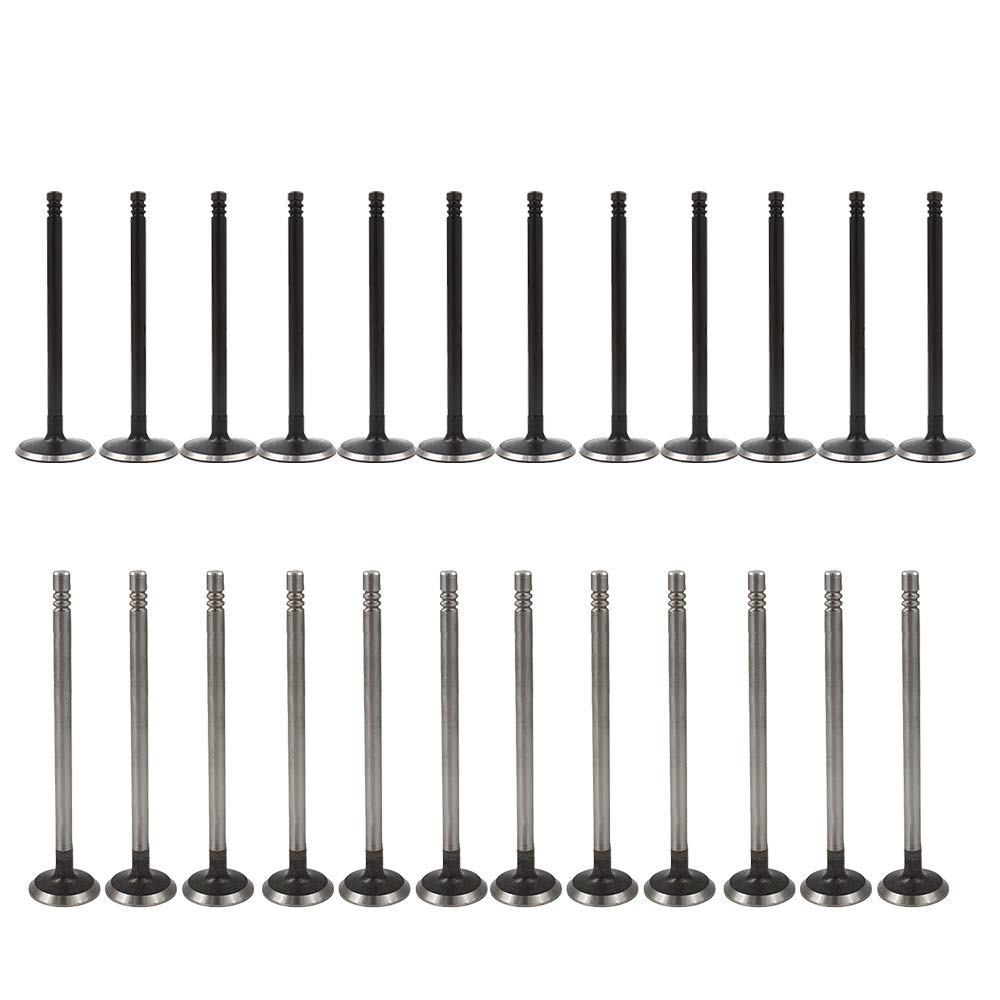 labwork Intake Air-out Engine Valve Kit Set Replacement for Volkswagen 3.5L 3.2L 4.0L SOHC 24V V1713, 01713, V1901, 01901