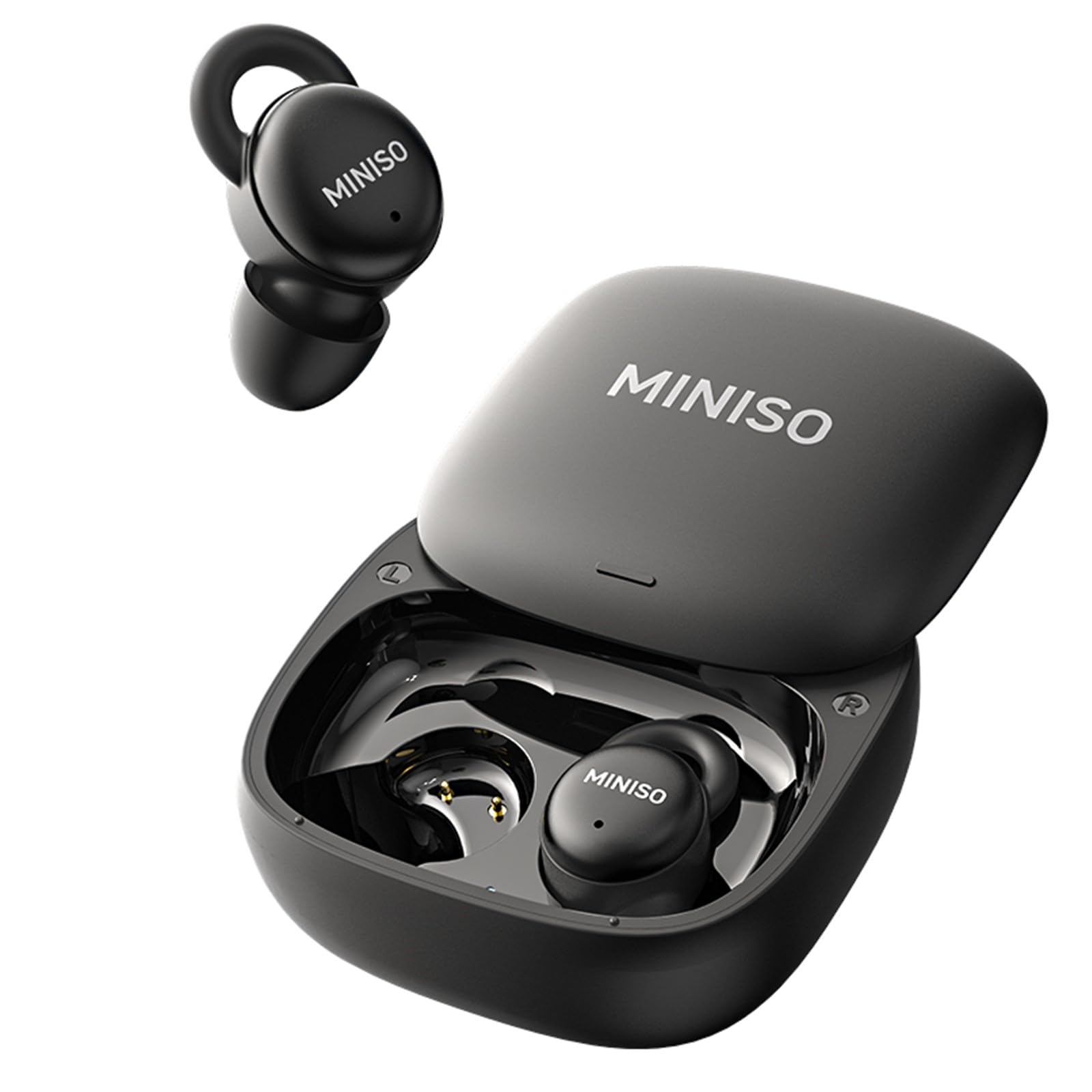 MINISO X10 Bluetooth Sleep Wireless Earbuds Noise Blocking Earbuds Comfortable Fit Bluetooth 5.4 Earphones for Sleep Sounds Side Sleeper in-Ear Wireless Headphones for Sleeping Flat Ear Buds