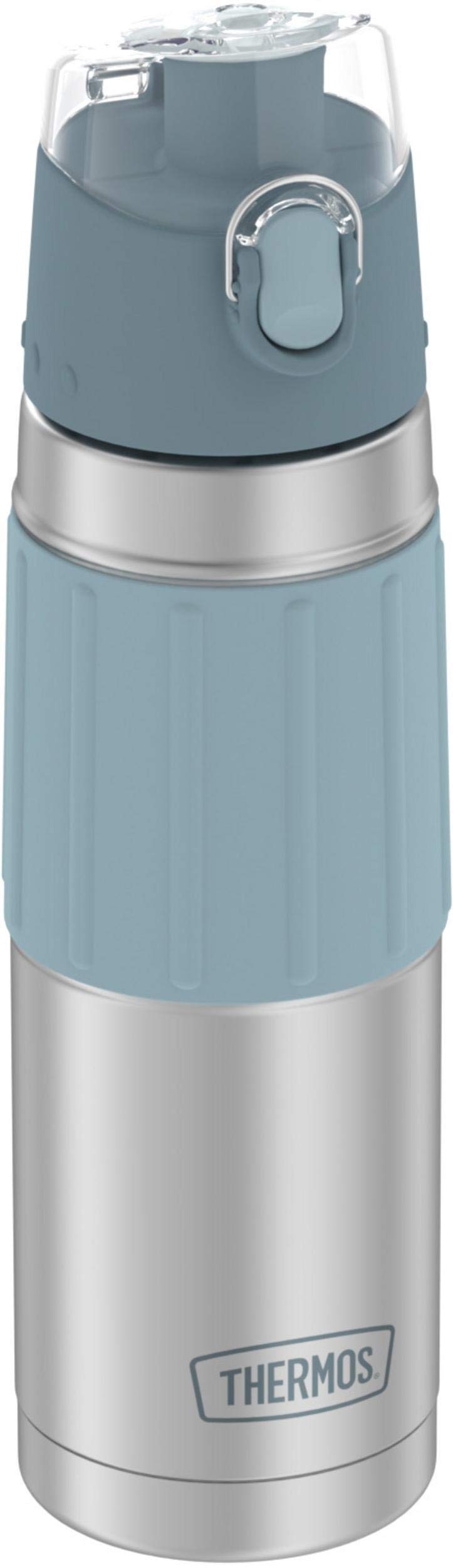 THERMOS Stainless Steel Hydration Bottle, 18 Ounce, Gray