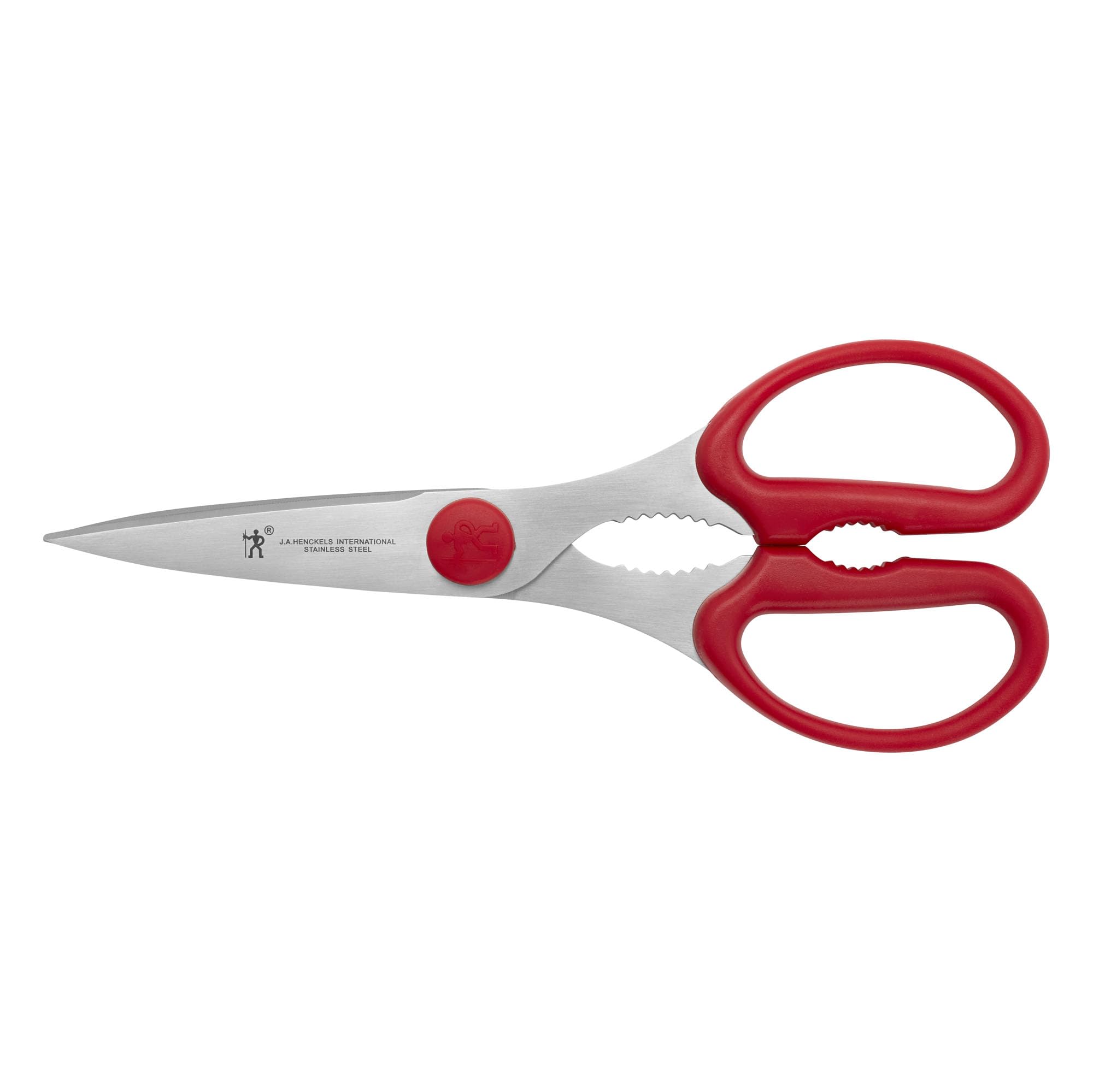 Henckels Carbon Steel Kitchen Shears - Red