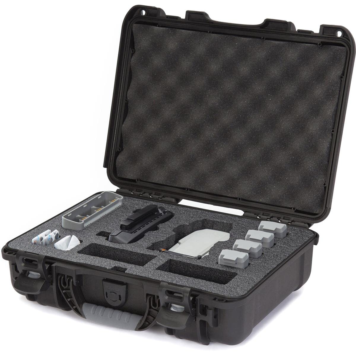 Nanuk 910 Waterproof Hard Case with Foam Insert for DJI Mini SE Fly More Kit - Black (910-MAVMSE1)