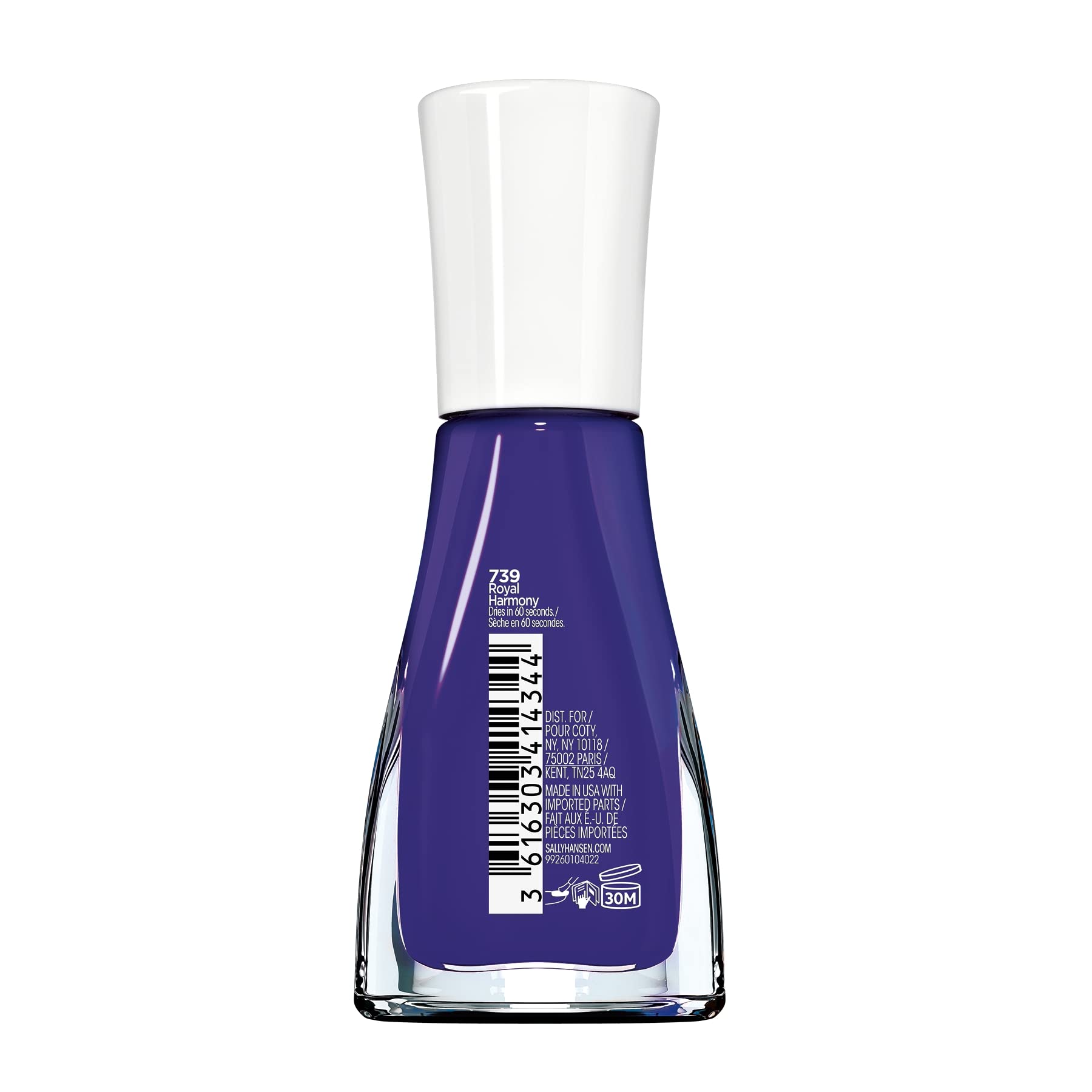 Sally Hansen Insta Dri x GLAAD Nail Polish - Royal Harmony, 0.31 fl oz