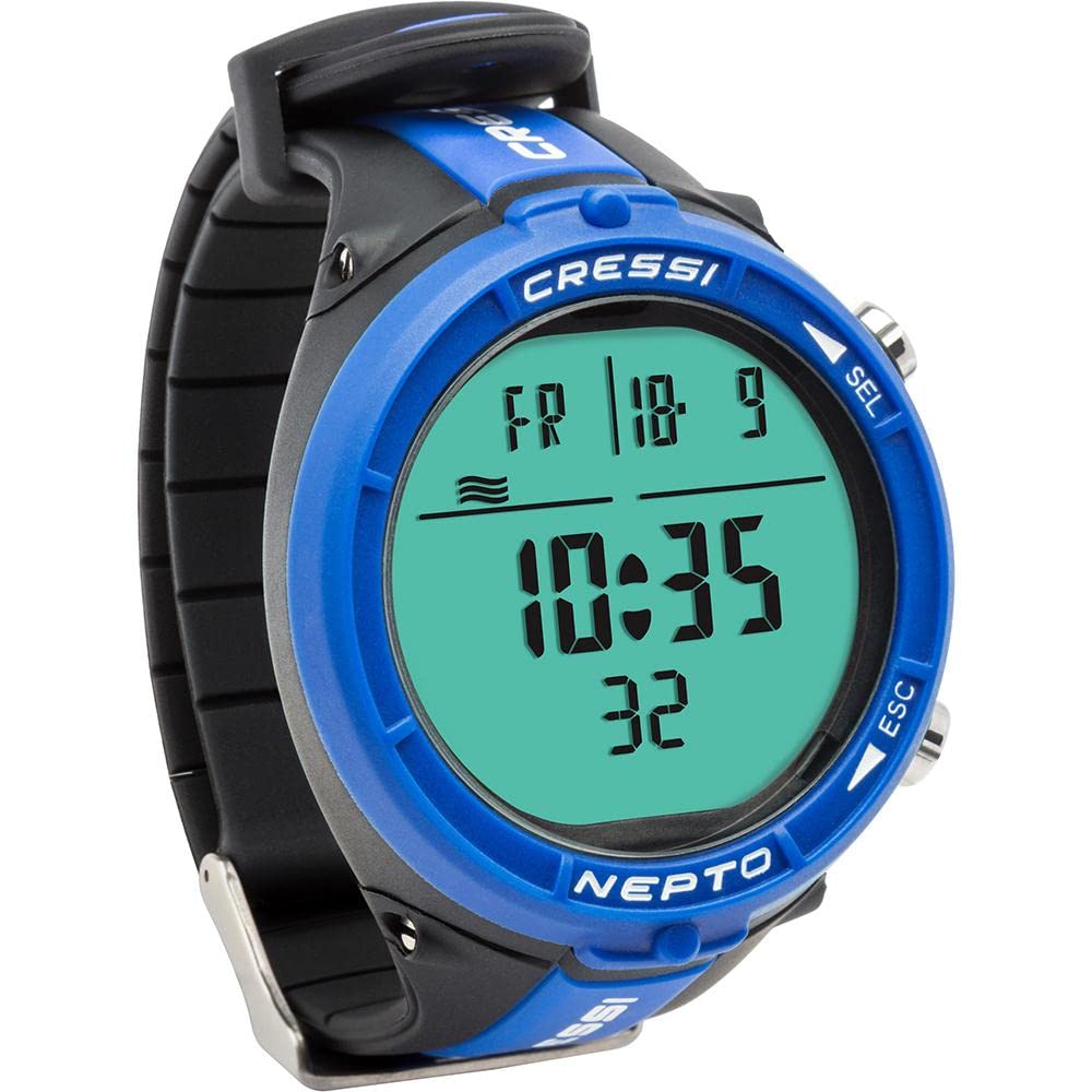 Cressi Nepto Watch Computers, Blue