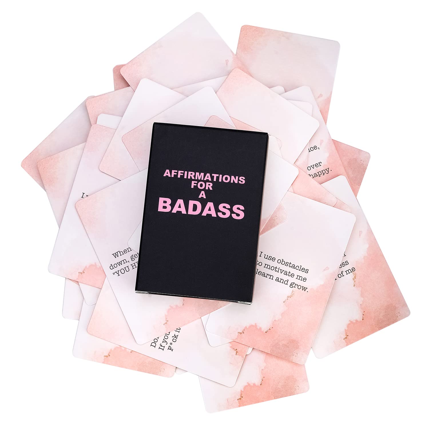 shoprotik Badass Affirmation Cards - Daily Motivational and Inspirational Cards for Women