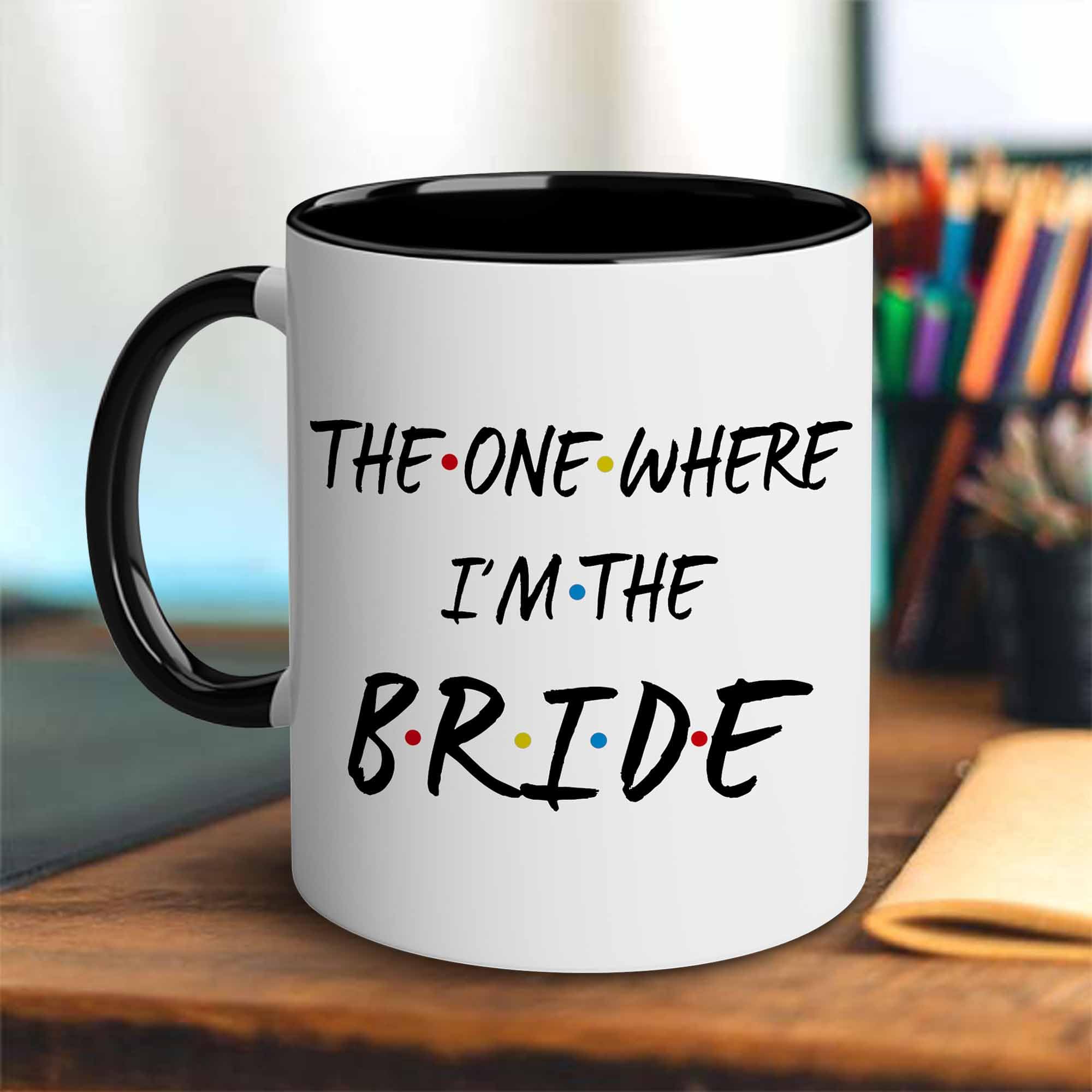 VUNVUT86 Christmas Gift For Wife - Bride To Be Gifts - Bride Mug - Bridal Shower Gift - Valentine, Mothers Day, Wedding, Engagement, Married Gifts For Mrs, Wifey, Mom, Her, Women 11OZ