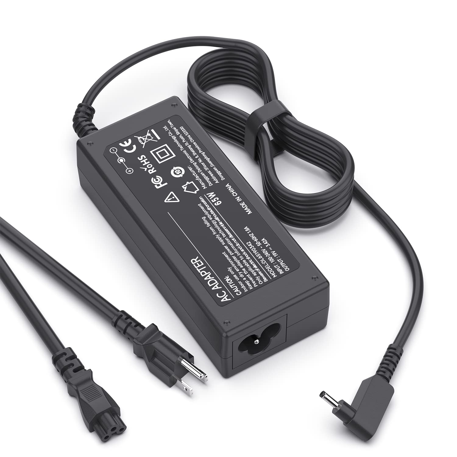 Acer Chromebook Charger N15Q8 N15Q9 N15Q10 CB3-431 CB3-532 CB3-131 CB3-111 CB3-531 Laptop AC Adapter, CB5-132T CB5-311 CB5-571 C720 C720P C738T C740 C810 C910 R11 Power Supply Cord