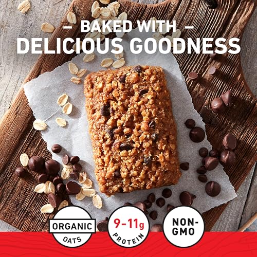 CLIF BAR - Chocolate Chip - Made with Organic Oats - Energy Bars - Non-GMO - Plant Based Protein Bars (15 Pack)