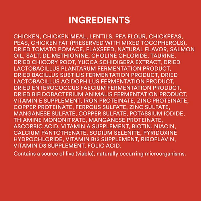 WholeHearted Grain Free All Life Stages Chicken & Pea Recipe Dry Dog Food 25 lbs.