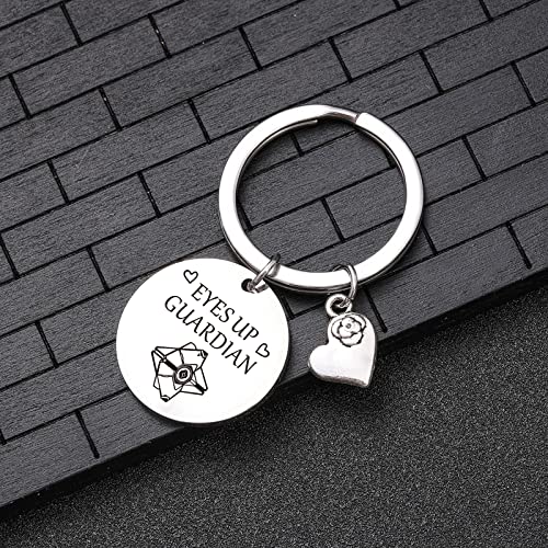 NOTHERS RSZOTW Guardian Gift Video Gamer Jewelry Inspiration Keychain Inspiration Gift Inspiration Jewelry Video Game Player Gift Game Lover Keychain