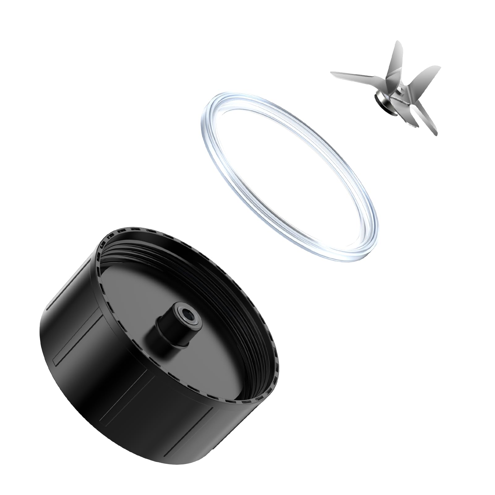 6 Leaf Blades Replacement Part for Lampick 1300W Smoothie Blender