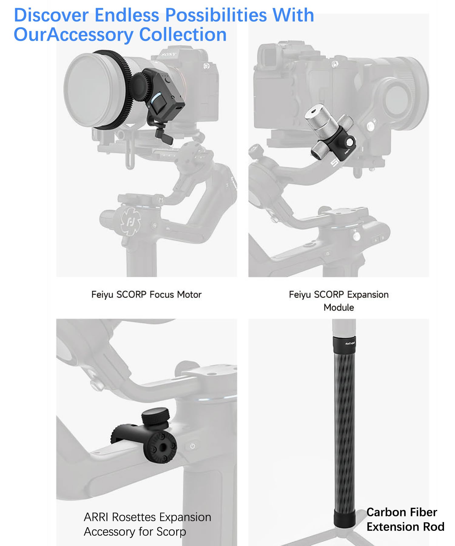 FeiyuTech SCORP 2 KIT Gimbal Stabilizer for DSLR and Mirrorless Camera,Built-in AI Tracking,3-Axis Gimbal for Sony/Canon/Nikon/Fujifilm, Max 5.51lbs,Touch Screen, Native Vertical Shooting with Case