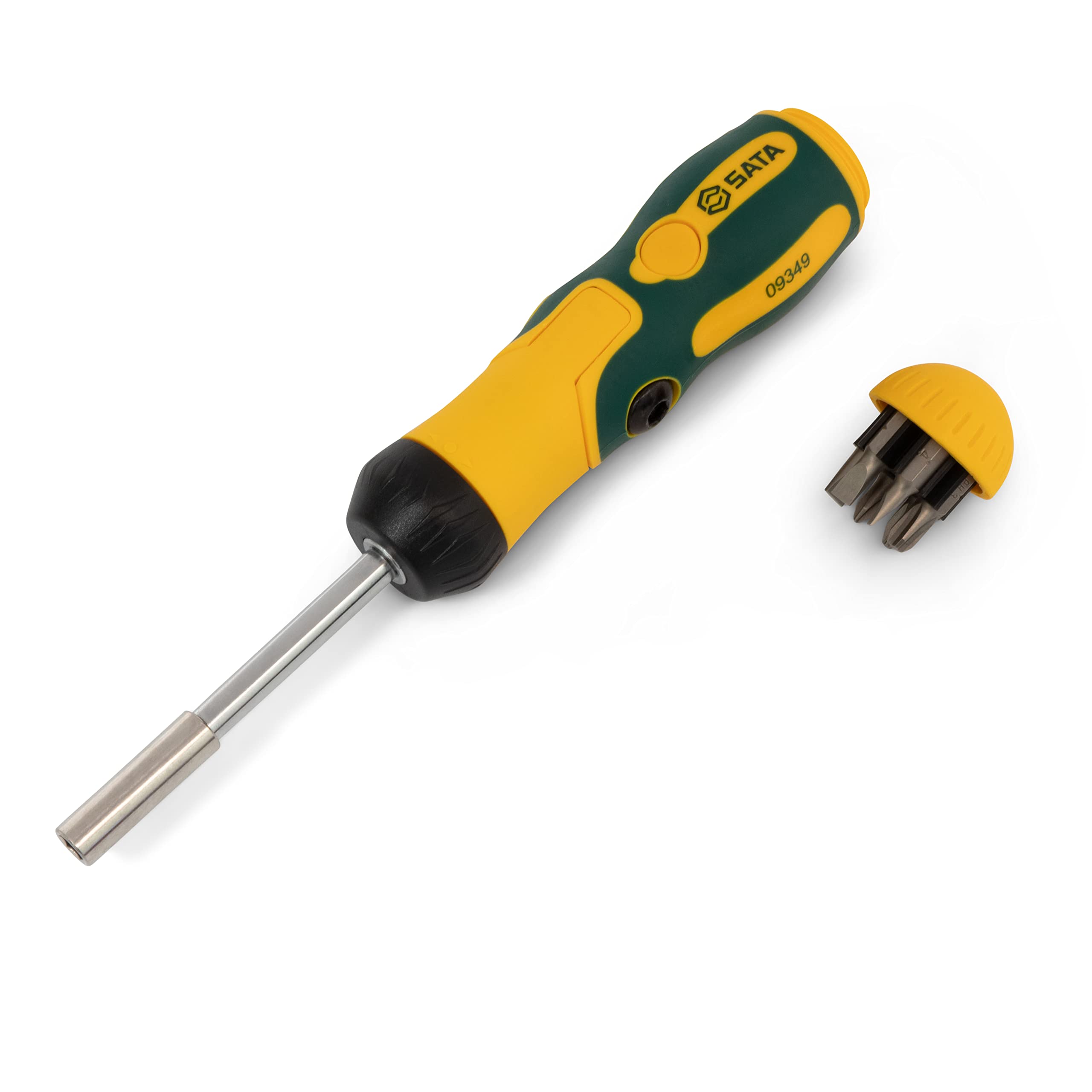SATA 6-Piece Folding Ratcheting Screwdriver Set - ST09349