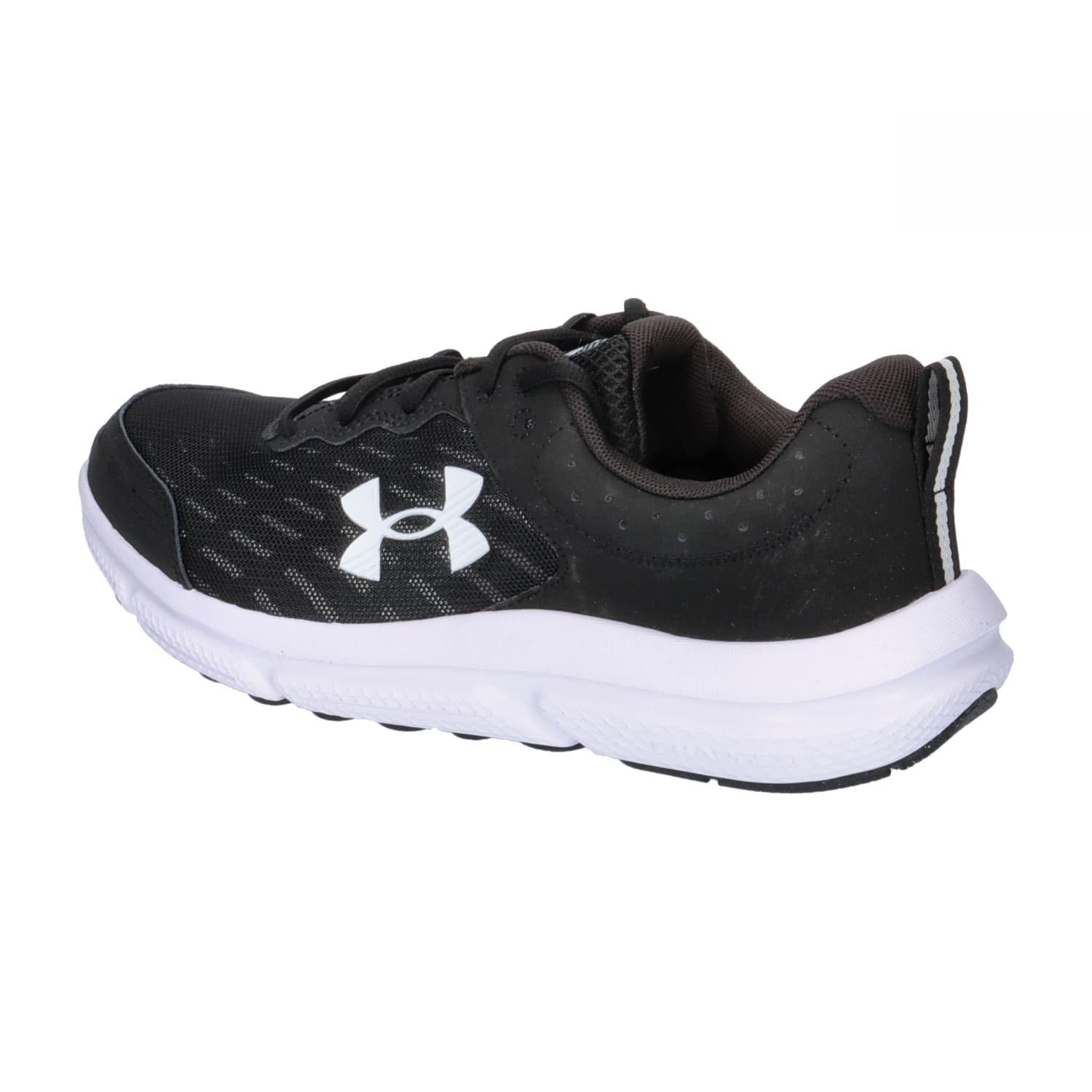 Under Armour Men's Charged Assert 10, (001) Black/Black/White, 10.5, US