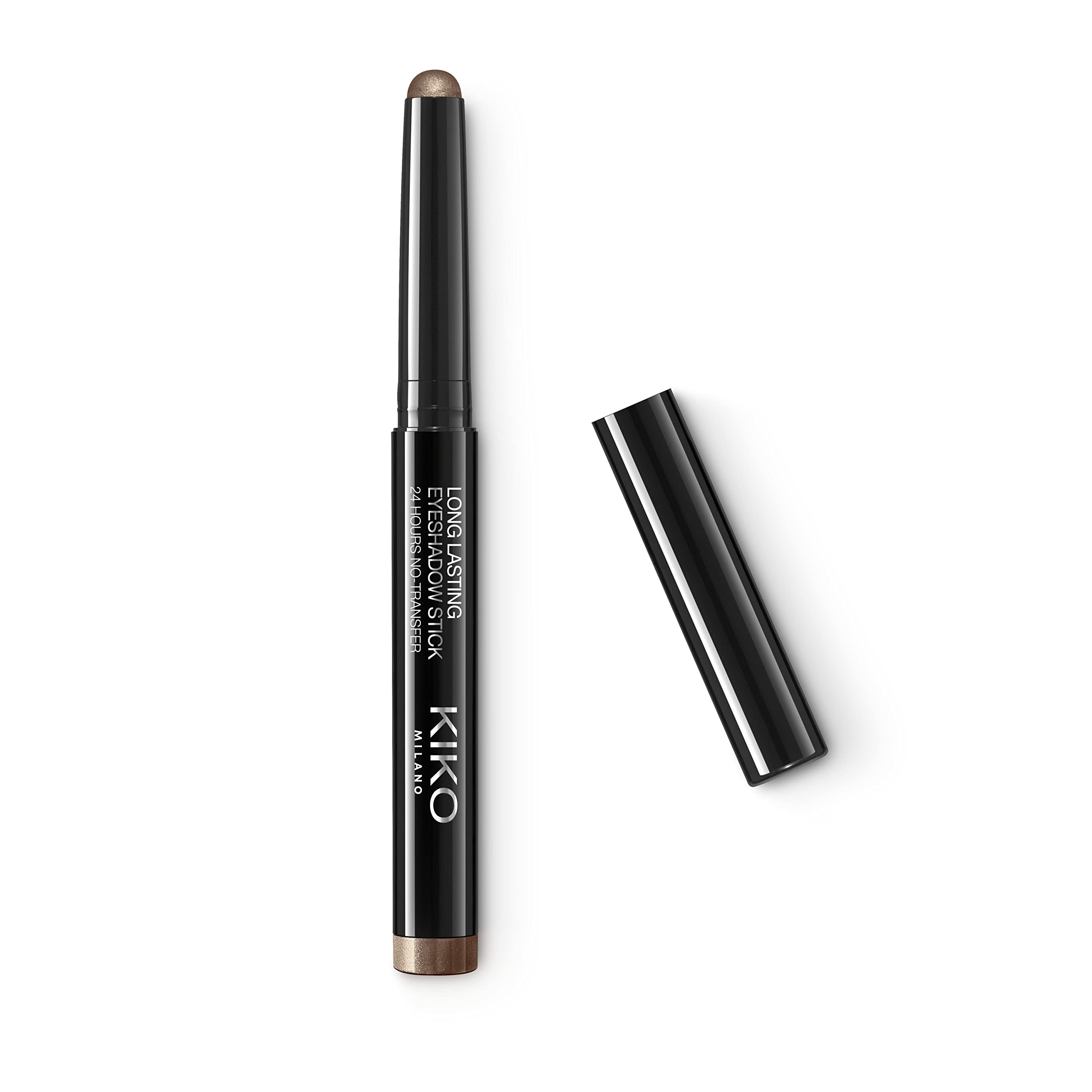 KIKO Milano Long Lasting Eyeshadow Stick – 24-Hour Wear, Transfer-Proof, Creamy Blendable Formula with Argan Oil, No-Transfer, Easy Application – 05 Golden Brown – 1.64g