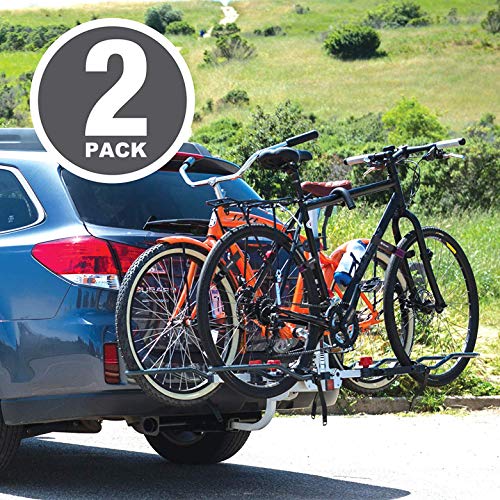 Epessa Bike Rack Strap Bike Wheel Stabilizer Straps, Bike Strap with Stonger Gel Grip, Adjustable Bicycle Wheel Strap, Bike Tie Down Straps, Bike Straps for Rack(2XPurple)