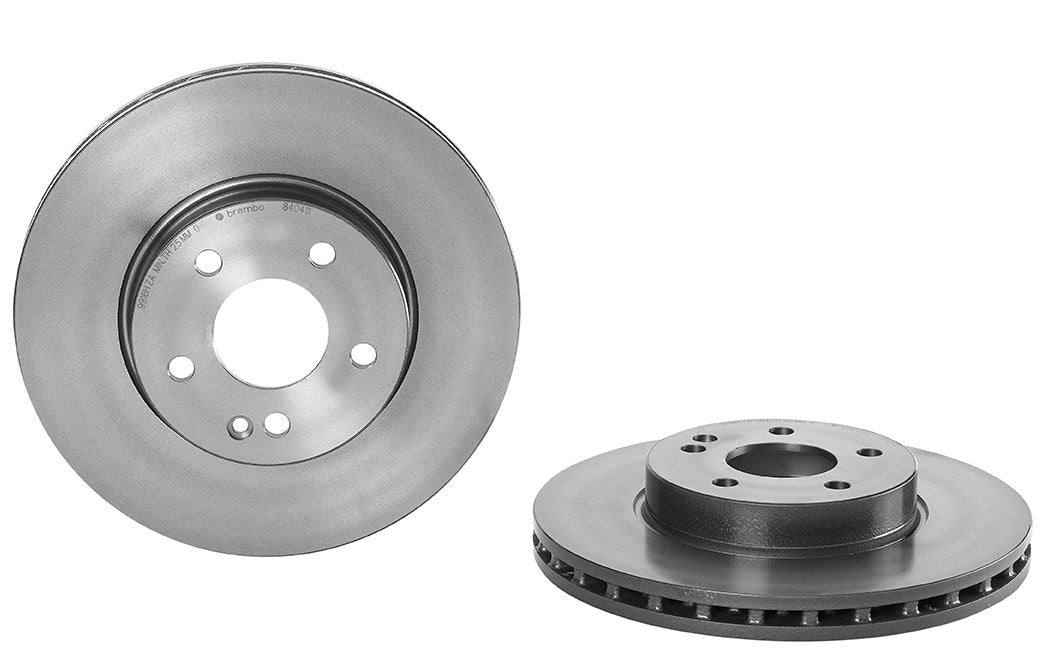 Brembo 09.8404.11 UV Coated Pillar Vented Front Brake Rotor MERCEDES-BENZ/MERCEDES-BENZ (FJDA) OE# A6394210012