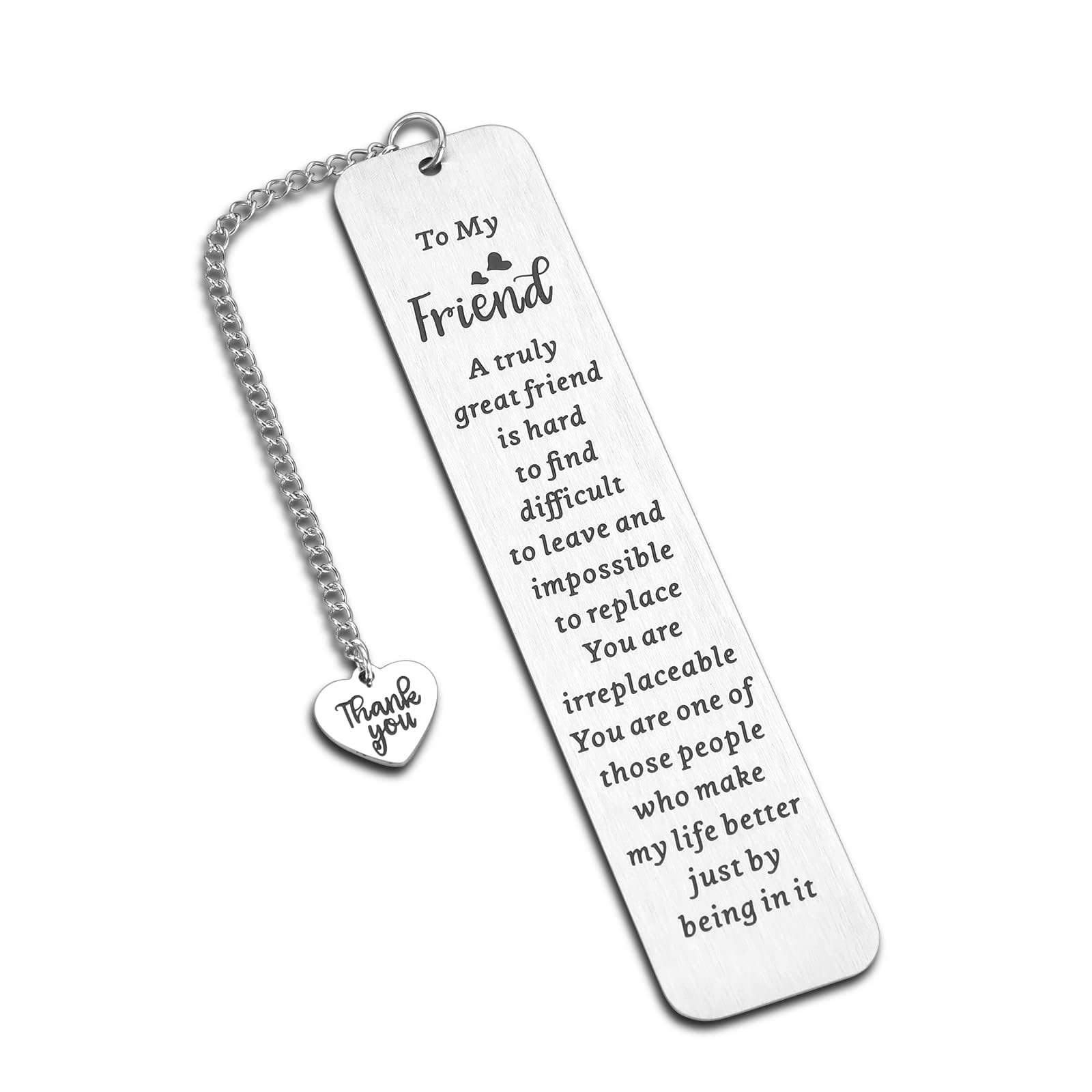 Bookmark Gifts for Best Friend Friendship Gift for Women Christmas Stocking Stuffers Friends Sentimental Gifts for Friend Best Friend Birthday Graduation Gifts for Women Female Friend Gift Ideas