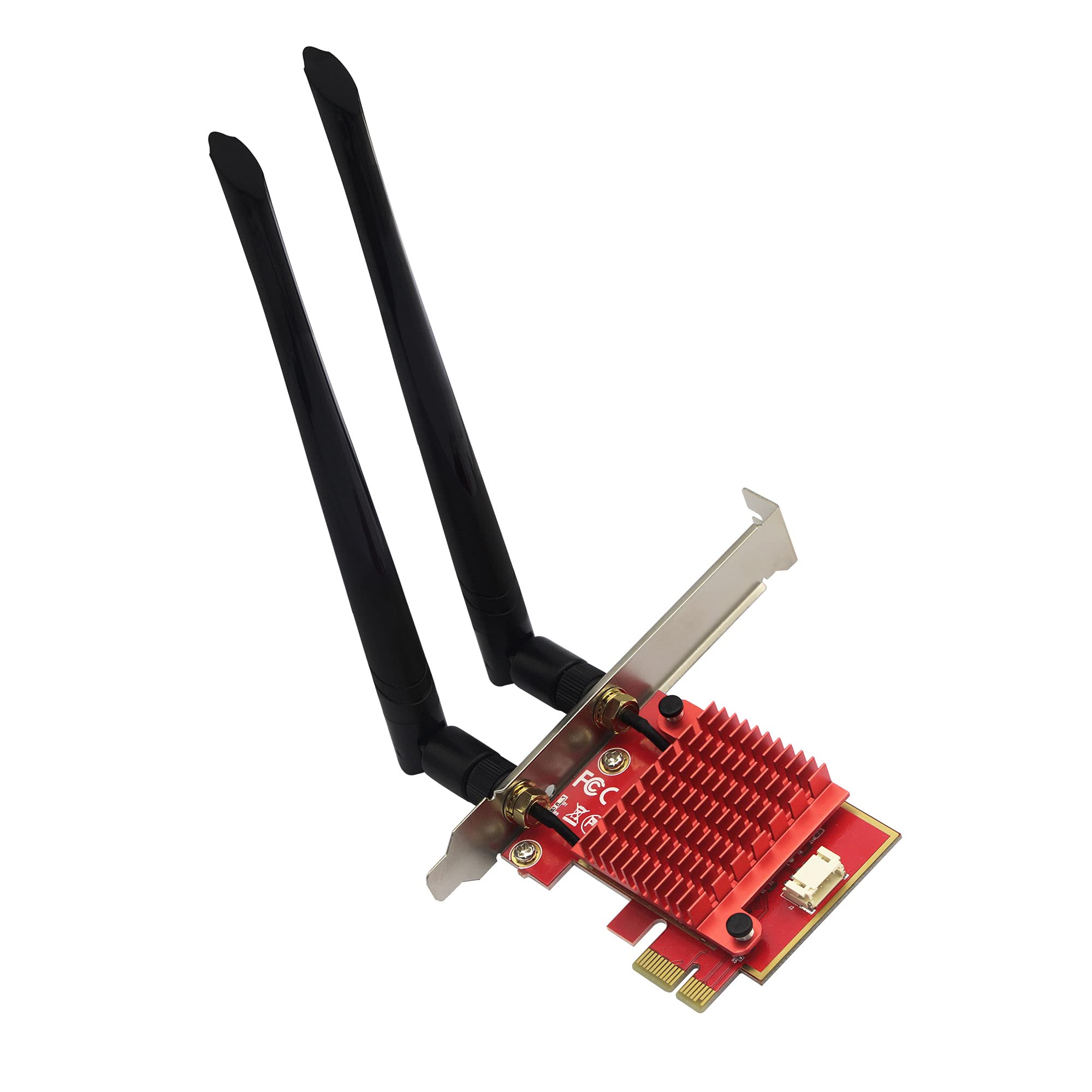 PCIe WiFi Card,WiFi 6 Wireless Network Card AX200 Dual Band PCI-Express Card Adapter,2.4GHz/5GHz,Bluetooth 5.0 | MU-MIMO | Ultra-Low Latency PCI-E Card,Supports Windows 10 32/64 Bit System.