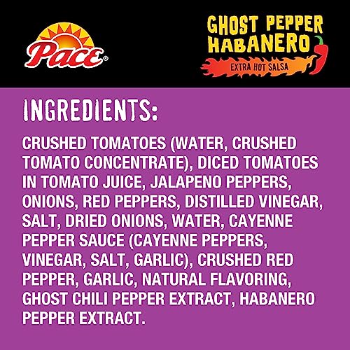 Pace Ghost Pepper Habanero Salsa, 16 oz Bottle