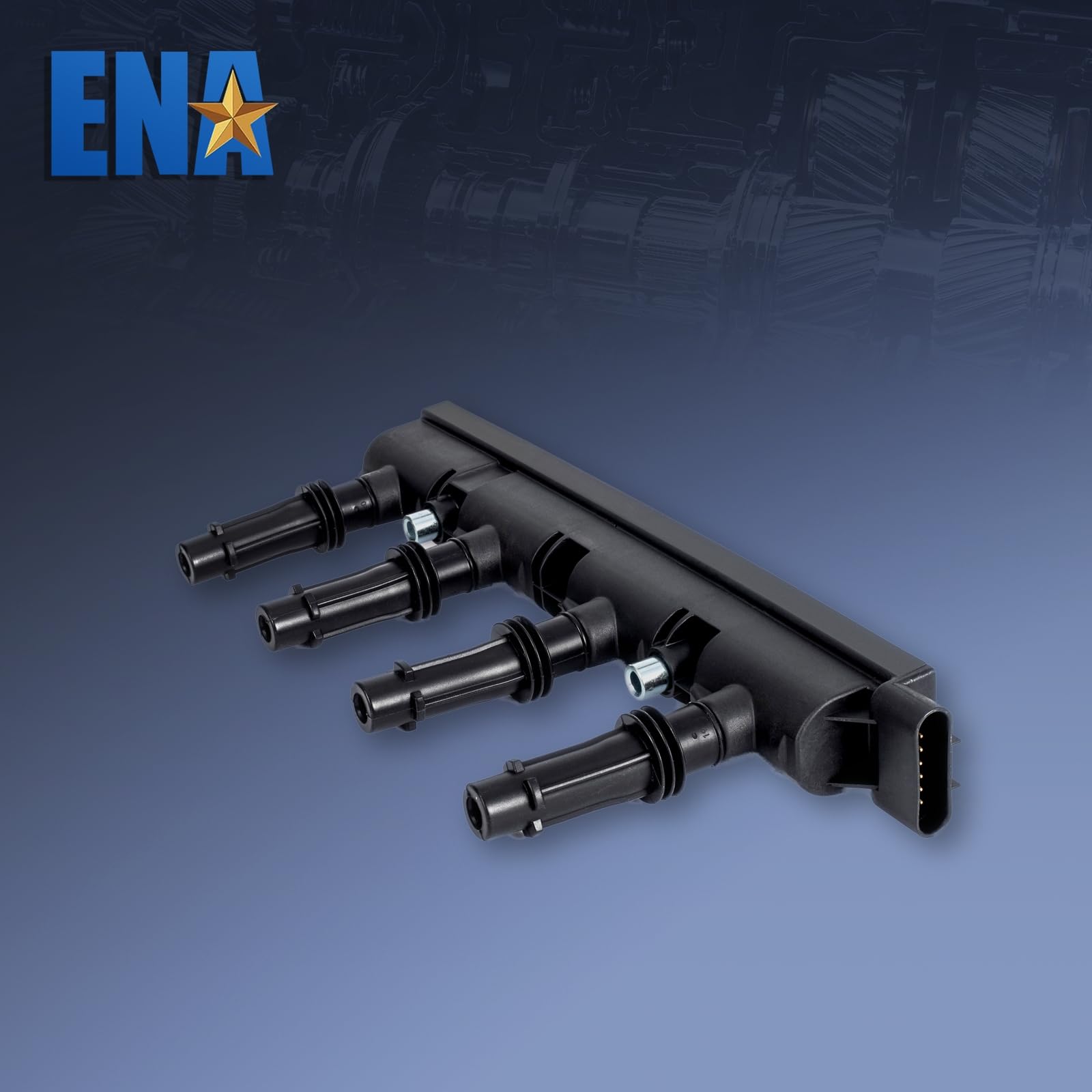 Ignition Coil Pack Compatible with Chevy Cruze 1.4L Turbo Sonic Trax Volt Cadillac ELR Buick Encore 2011 2012 2013 2014 2015 2016 2017 2018 2019 2020 2021 Coils Pack Replace for UF669 D521C 55577898