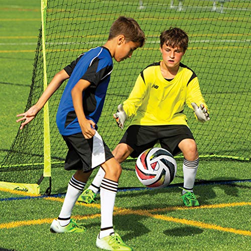 Franklin Sports MLS Tornado Kids Soccer Ball - Size 3 Youth Soccer Ball - Soft Cover - Great for Kids and Toddlers - Air Pump Included