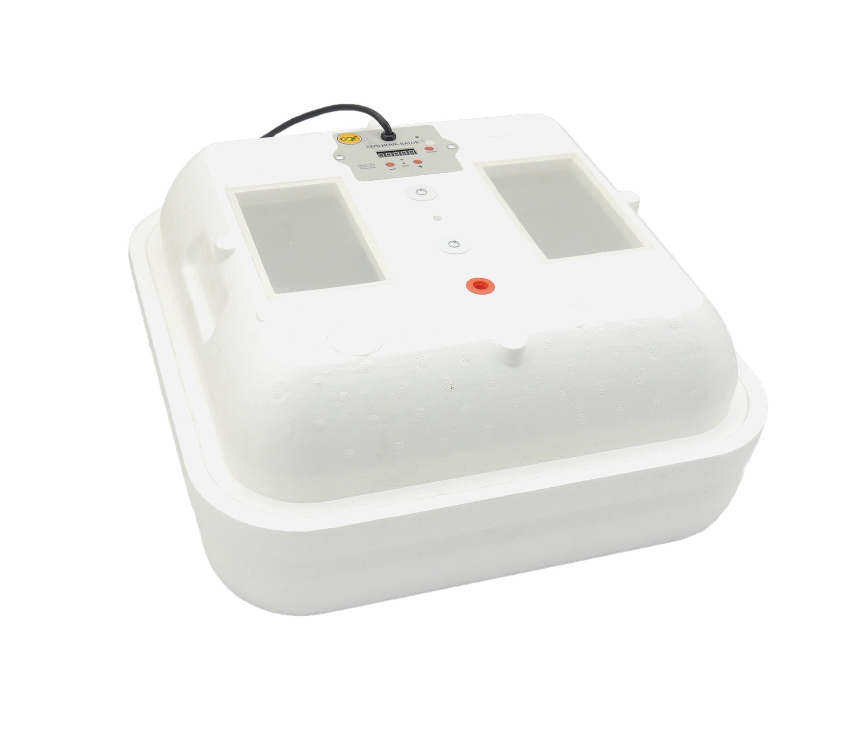 HovaBator 2370 Egg Incubator Deluxe Combo Kit, Electronic Thermostat, Circulating Air Fan, Automatic Egg Turner, Hygrometer for Humidity Measurement, Quail - Goose Hatching Eggs, Poultry