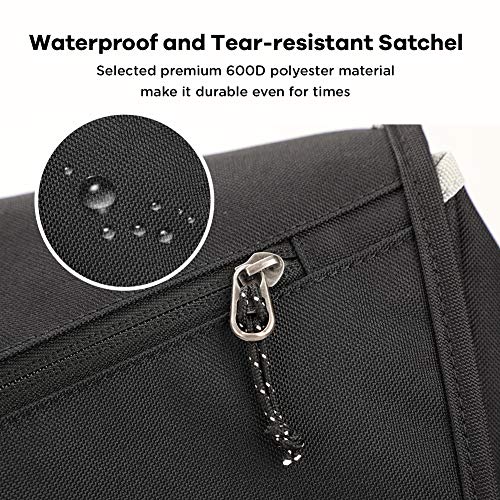 OIWAS Messenger Bag for Men, 14 Inch Laptop Crossbody Bags Women Casual Satchel Shoulder Bag College Travel Office Briefcase
