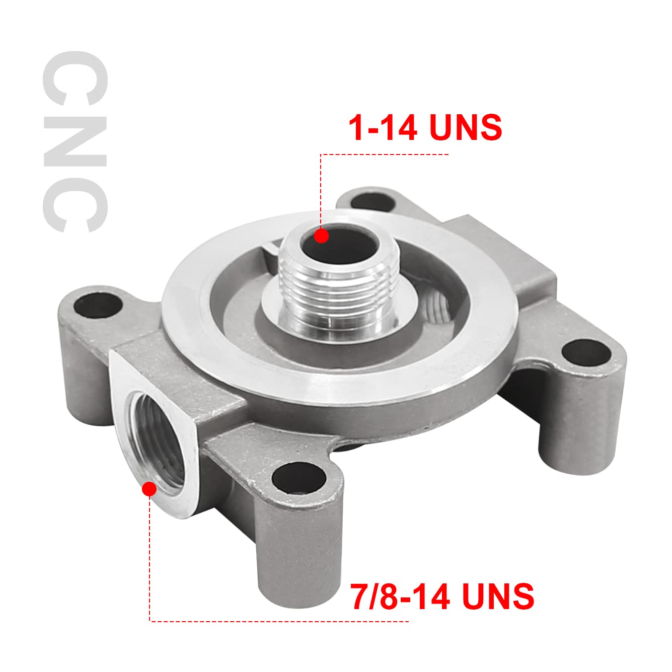 Hoypeyfiy Fuel Filter Mounting Base replacement for Filter FF104 FF105 FF105C FF105D FF213 FS1000 FS1212 FS1242 replace 142784S,256348S,FB1311 Fuel Filter Base