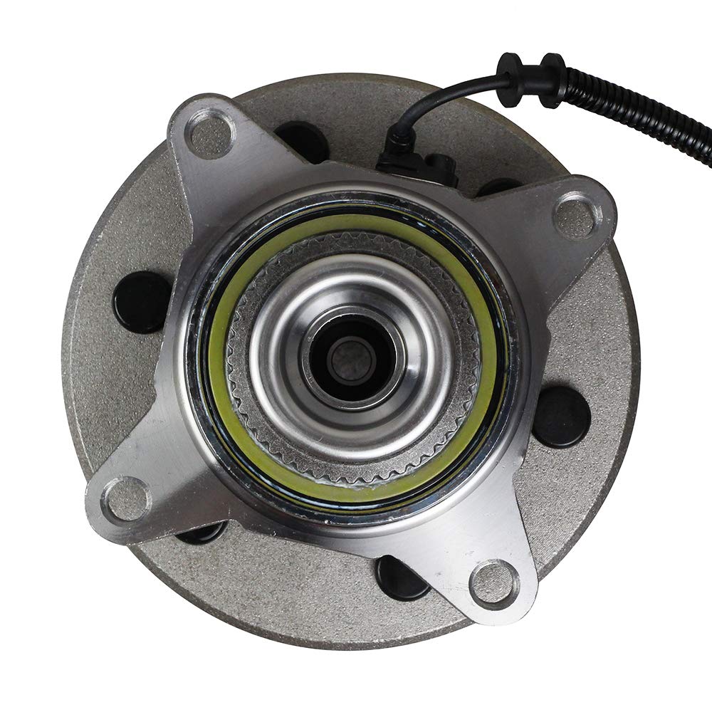 Autoround 515046 4WD Front Wheel Hub and Bearing Assembly fit for 4x4 Ford F-150 2004 2005 6 Lug w/ABS