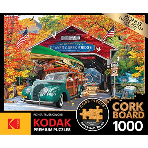 RoseArt - Kodak Premium Cork - Inside The Gardener's Shed - 1000 Piece Jigsaw Puzzle for Adults