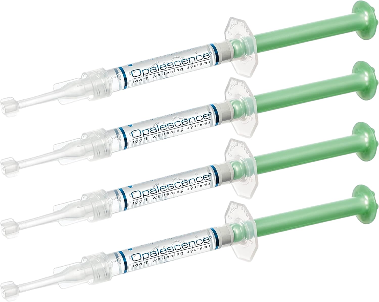 Opalescence 35% Gel Syringes Teeth Whitening - Refill Kit (2 Packs / 4 Syringes Total) Carbamide Peroxide. Made by Ultradent, in Mint Flavor. Tooth Whitening Refill Syringes 5197-2