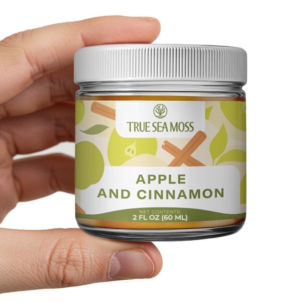 TrueSeaMoss Sea Moss Gel Samples – Made in USA – Wildcrafted Seamoss with Real Fruits & Hawthorn – Original – Pack of 1 (2 Fl Oz)