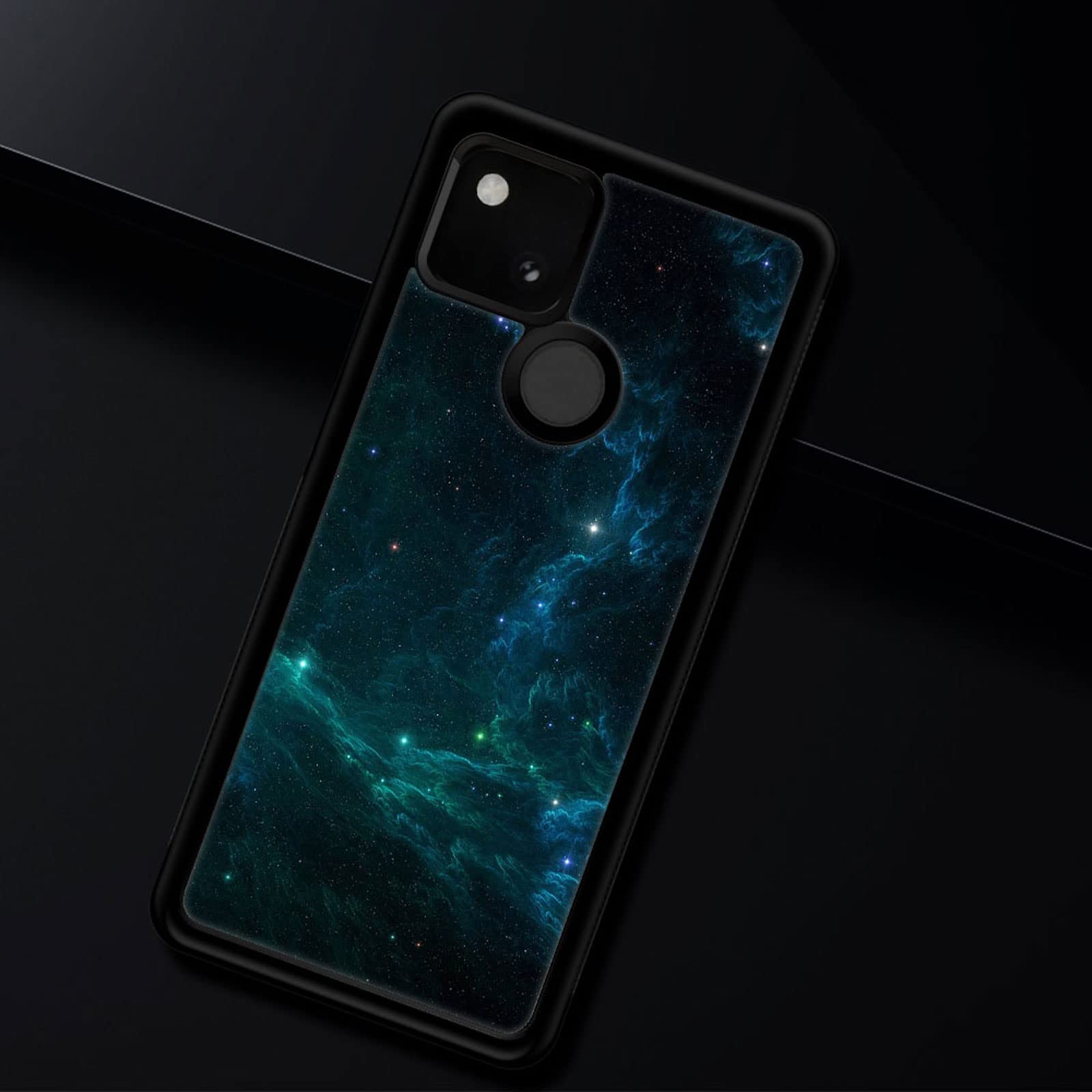 CARLOCA Compatible with Google pixel 4A 5G Case,Amazing Nebula Space Light Pattern Design for Girl Boy Shockproof Anti-Scratch Case for Google pixel 4A 5G