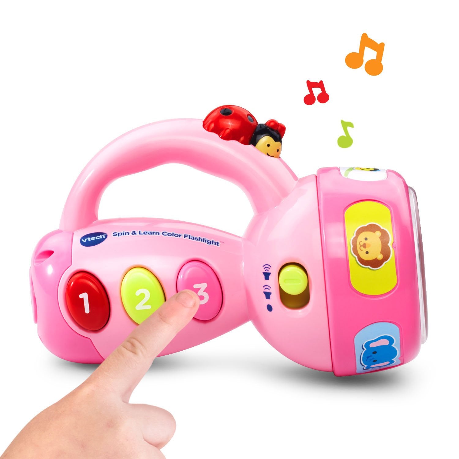 VTech Spin and Learn Color Flashlight, Pink